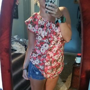 Roxy summer one sleeved shirt